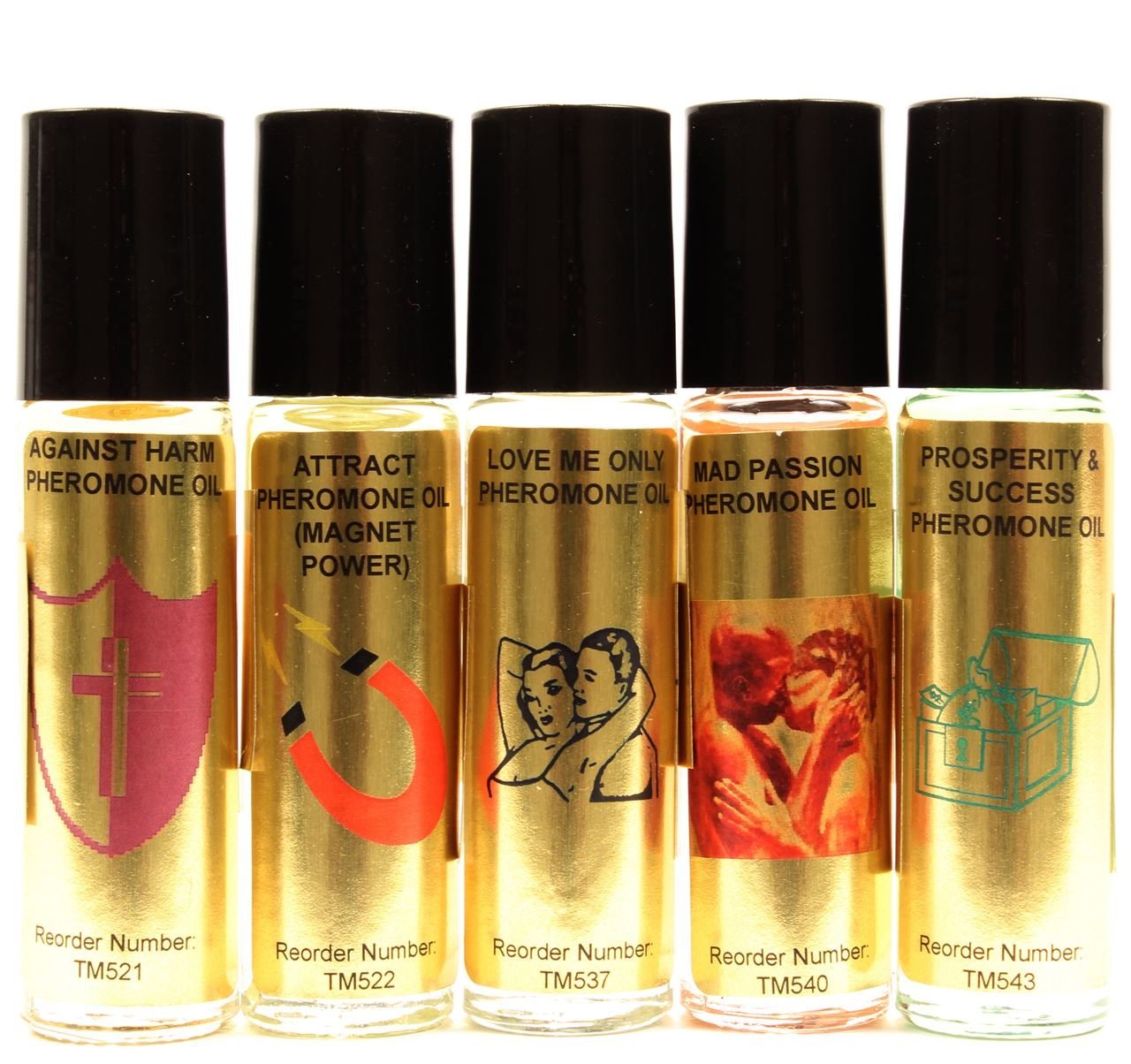 PHEROMONES OILS - Mystic Roll-On Fragrances