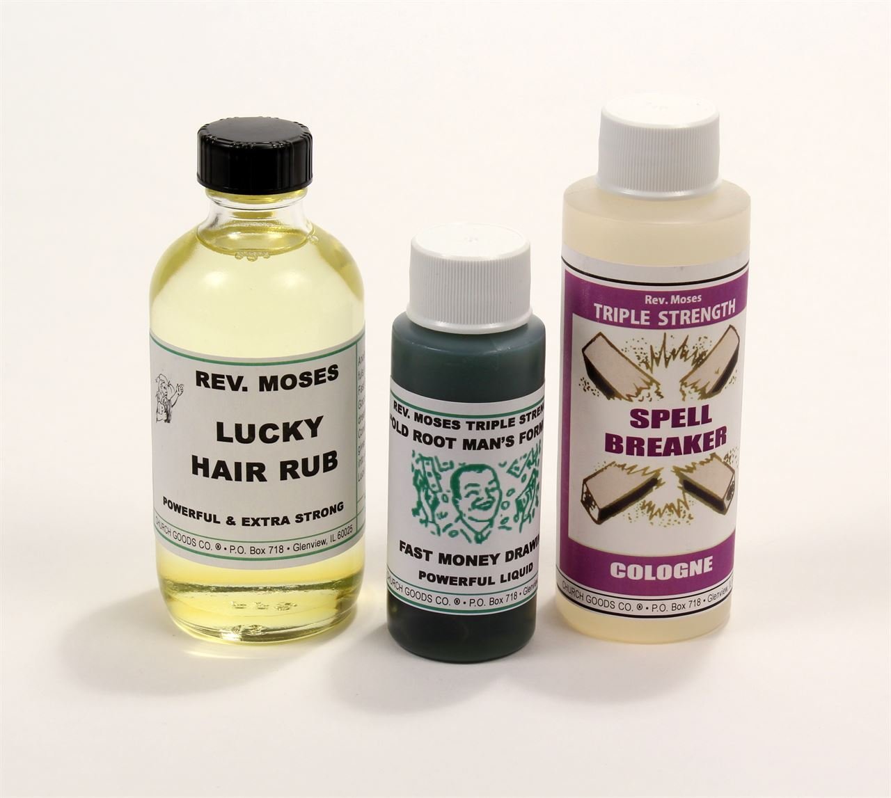 Rev. Moses Blessed Rubs & Colognes 