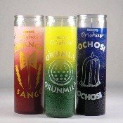 SANTERIA AND ORISHA CANDLES