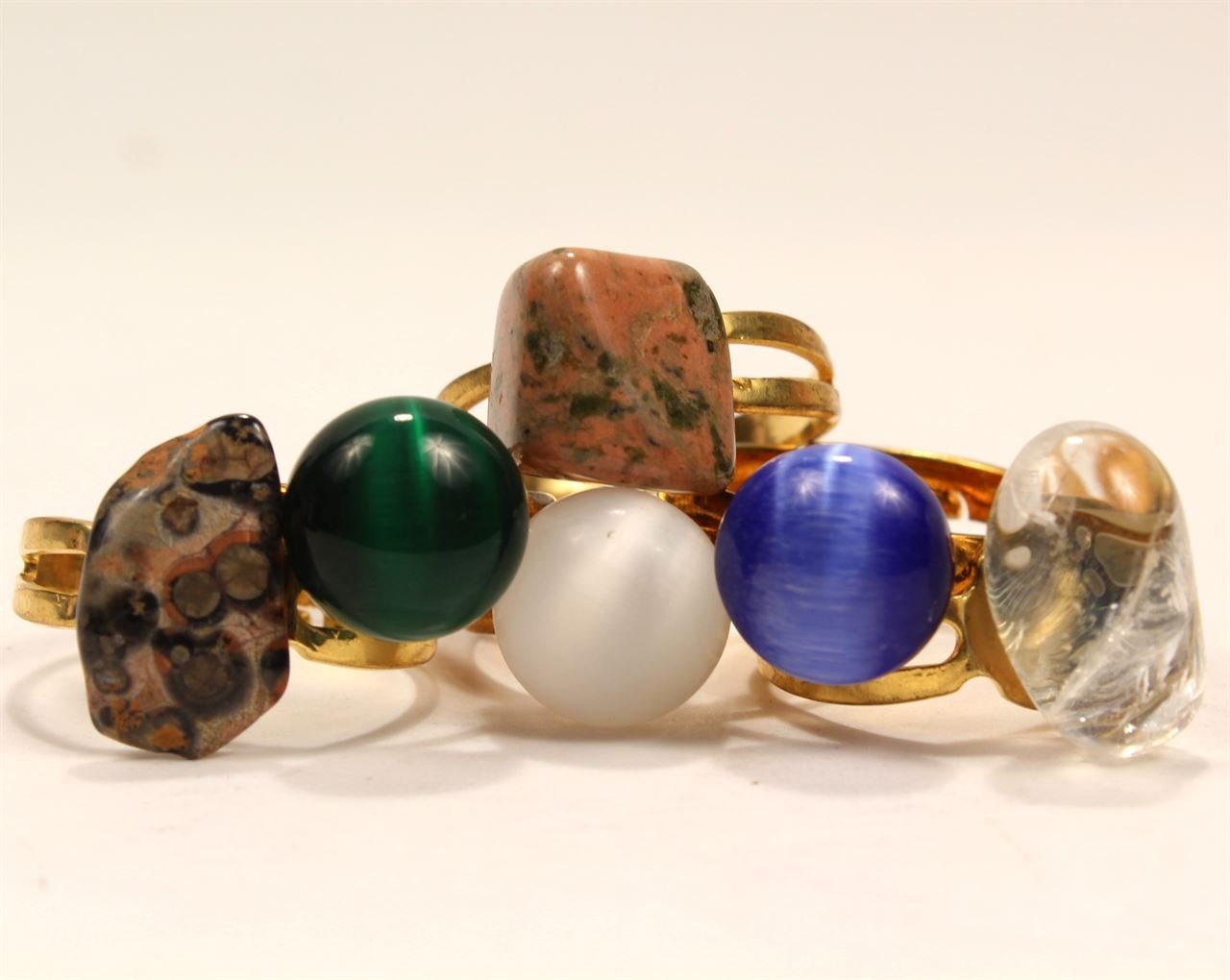 GEMSTONE POWER RING
