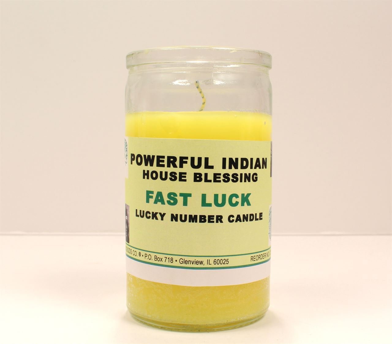 Fast Luck Lucky Number Powerful 50 Hour Candle - Image 1