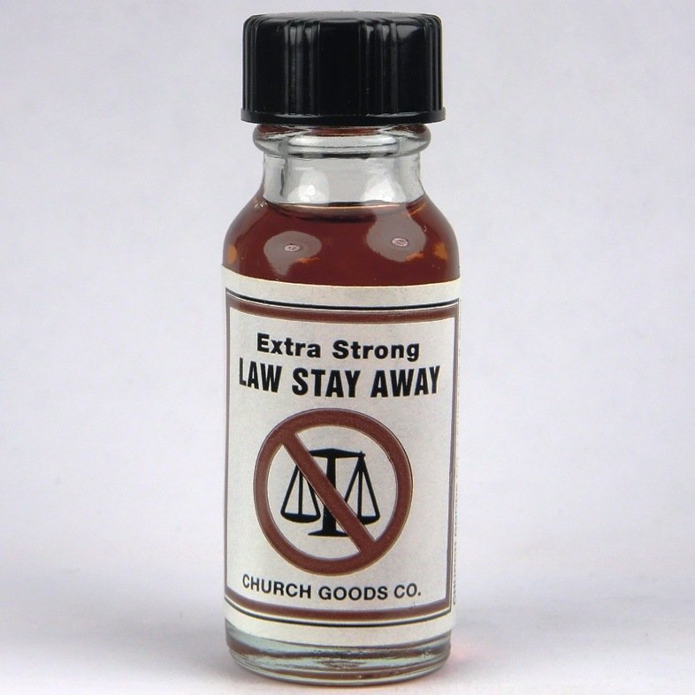 Law Stay Away Spiritual Oil