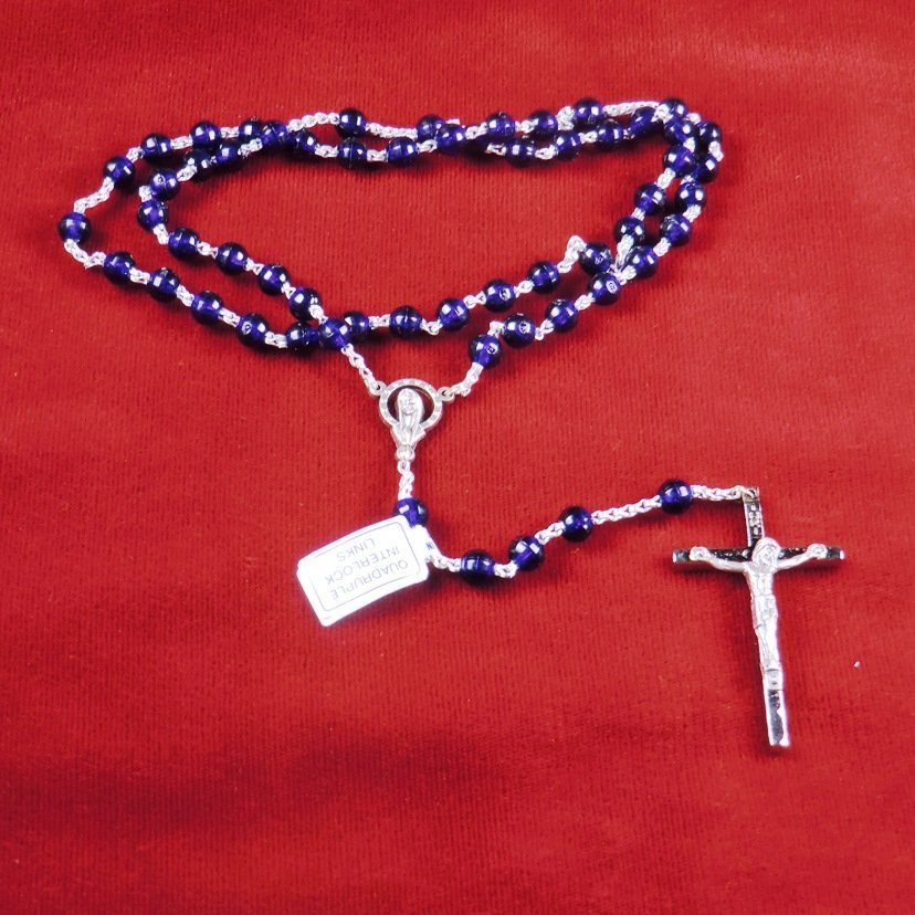 Birth Gemstone Rosary - February (Amethyst)