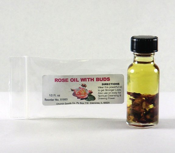 Rose Oil with Buds