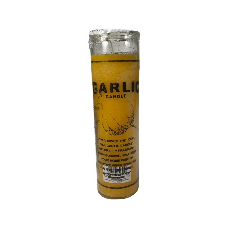 Garlic Scented Candle
