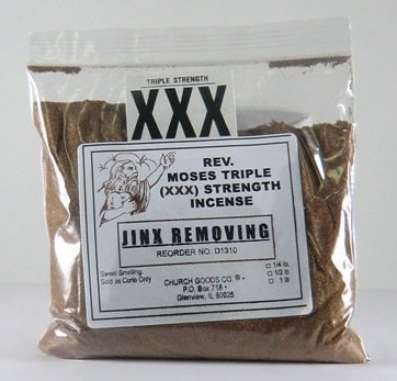 Rev. Moses Triple Strength Incense - Jinx Removing