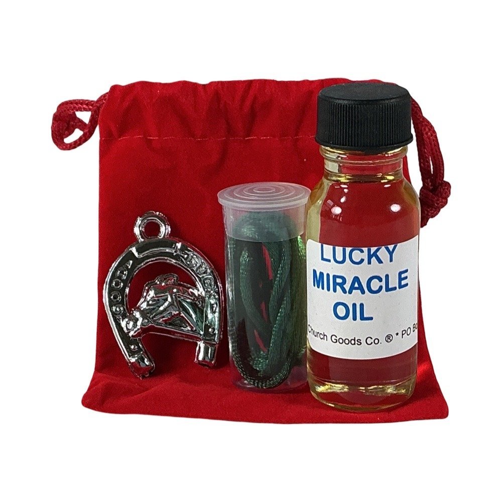 Lucky Miracle Pendant: Good Luck Horseshoe