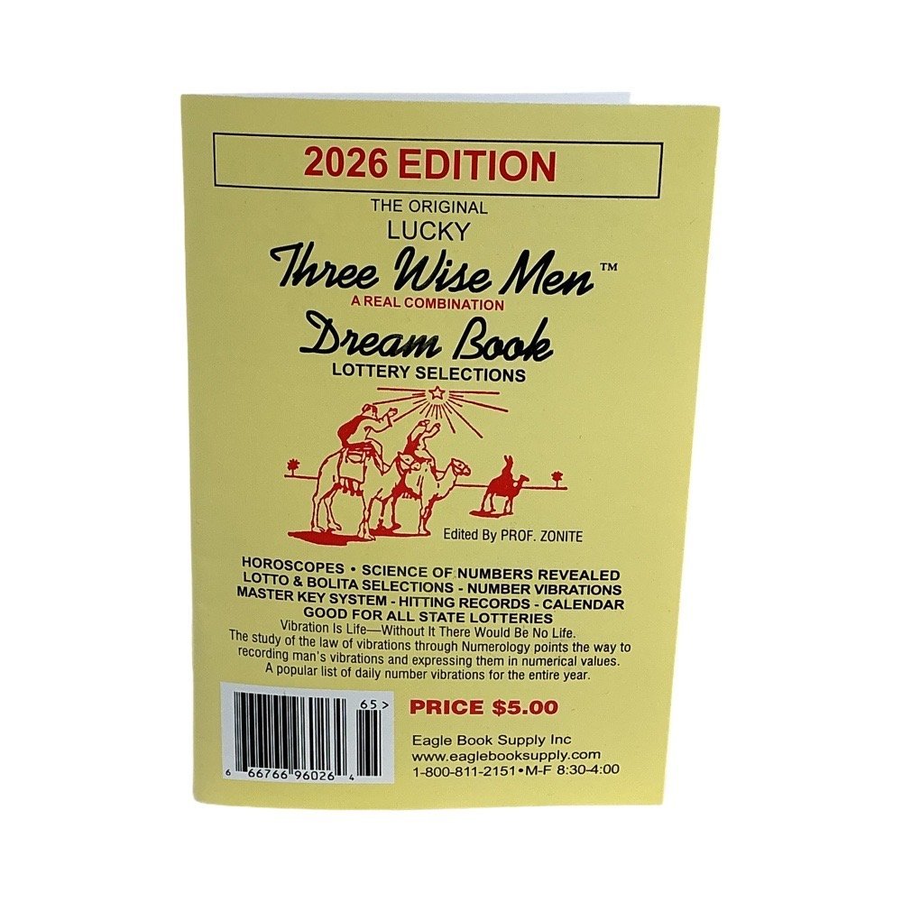 Three Wise Men Dream Book (2026- Available Now!)