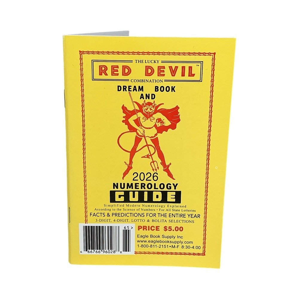 The Lucky Red Devil Dream Book (2026- Available Now!)
