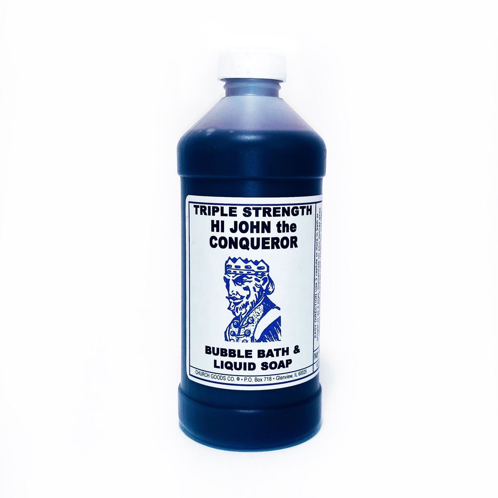High John the Conqueror Triple Strength Bubble Bath and Liquid Soap