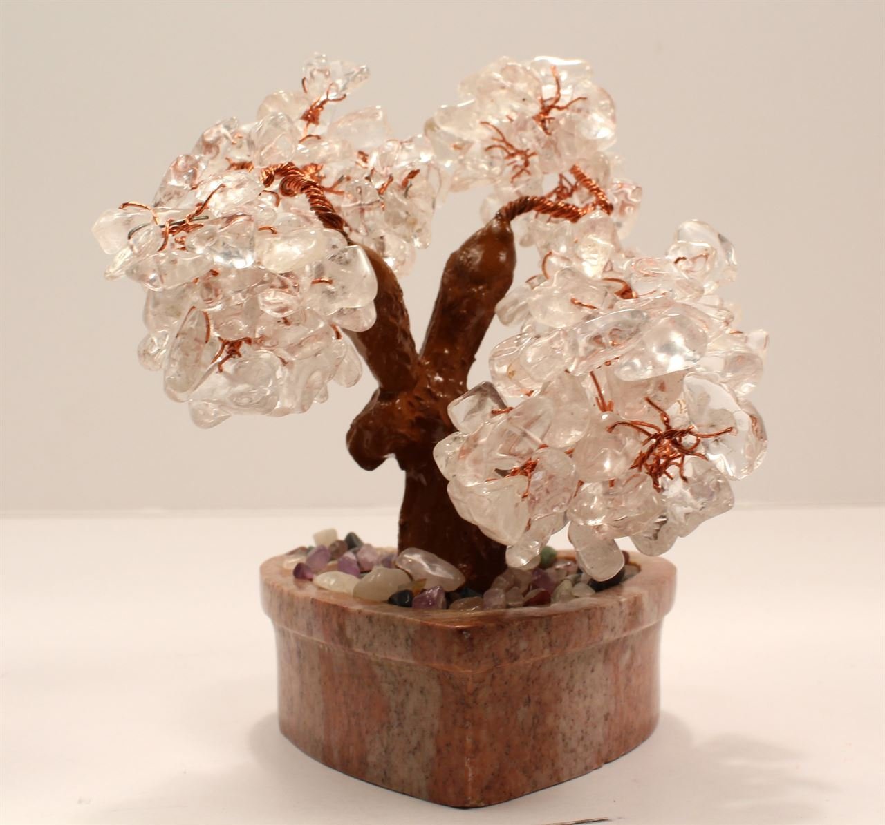 Love Me &amp; Come To Me Gemstone Prosperity Tree