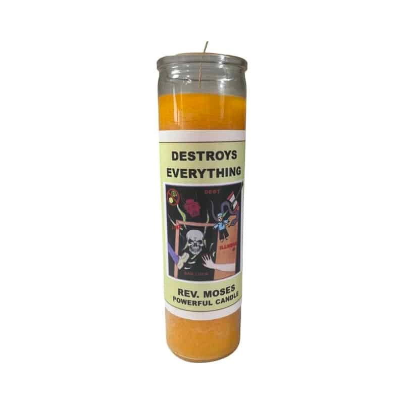 Destroys Everything 7 Day Candle
