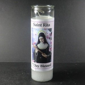 Saint Rita 7 Day Blessed Candle
