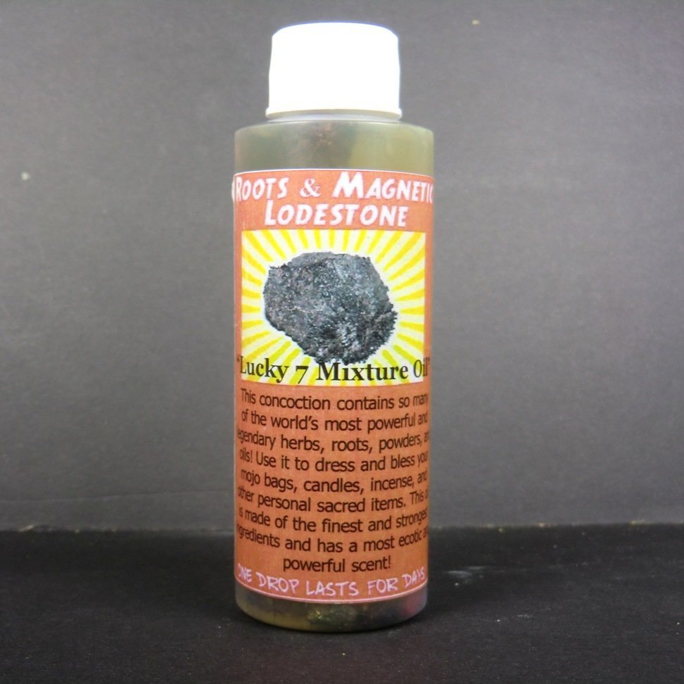 Roots and Magnetic Lodestone "Lucky 7 Mixture" Oil