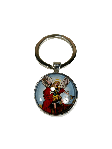 St. Michael Key Chain