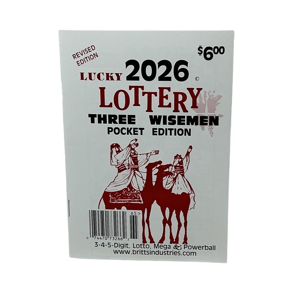 Lucky Lottery Three Wisemen (Pocket Edition) - 2026 Available Now!