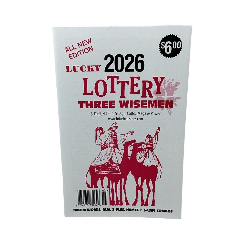 Lottery Three Wisemen (Large) (2026 Almanac)-AVAILABLE NOW!