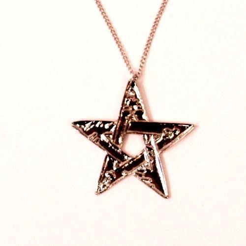 Large Pentagram - Silver