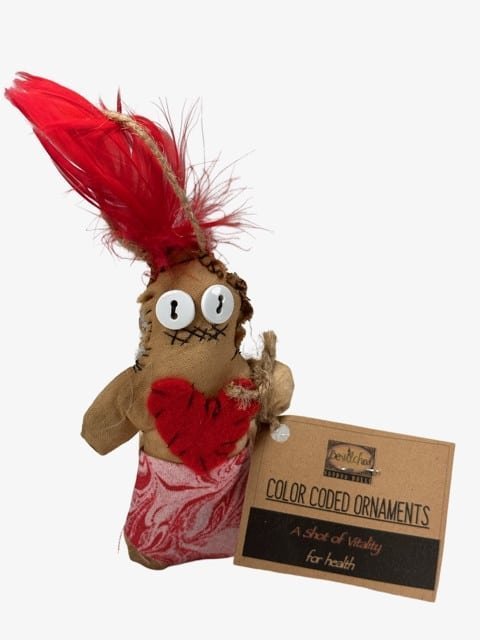 A Shot of  Vitality  Holiday Wishing "Cookie" Ornament