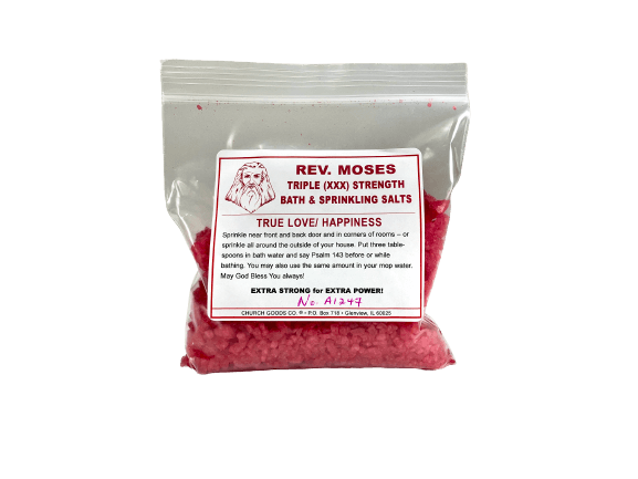 True Love and Happiness Rev Moses Triple Strength Bath and Sprinkling Salt