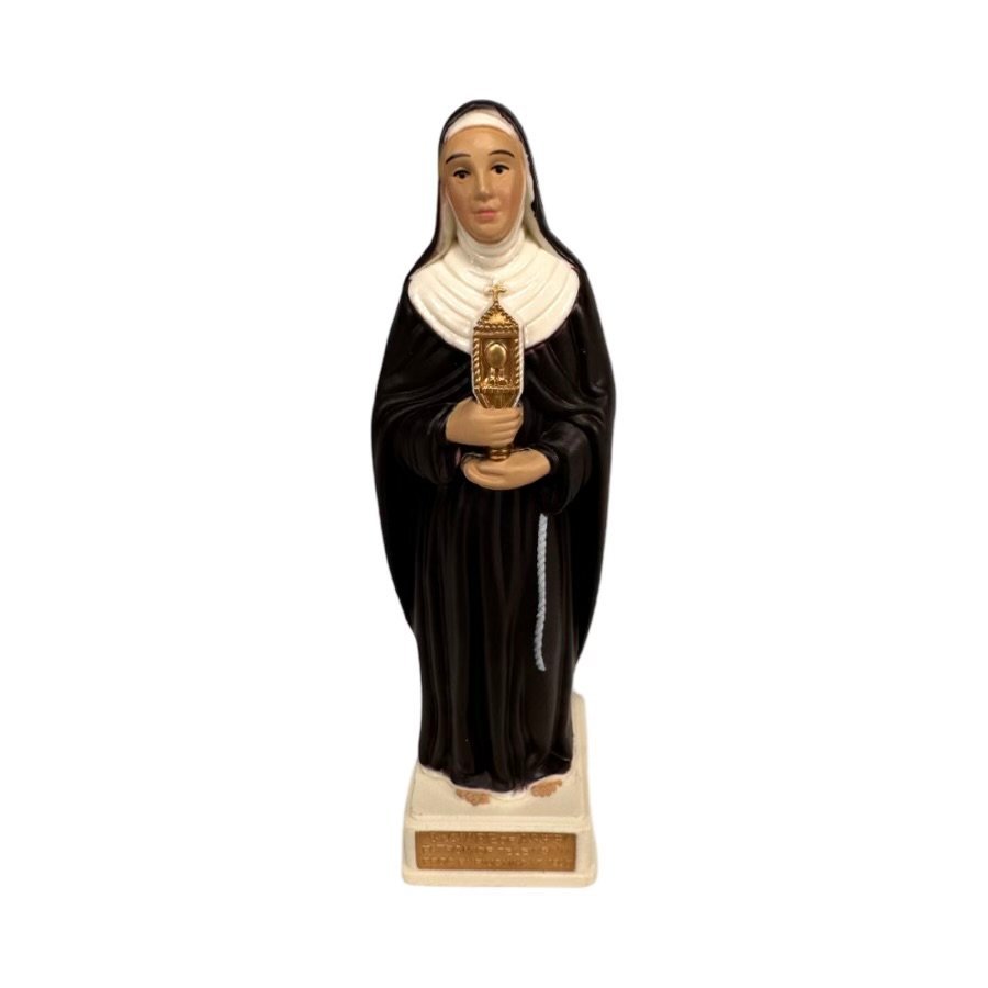 St. Clare 4" Statue