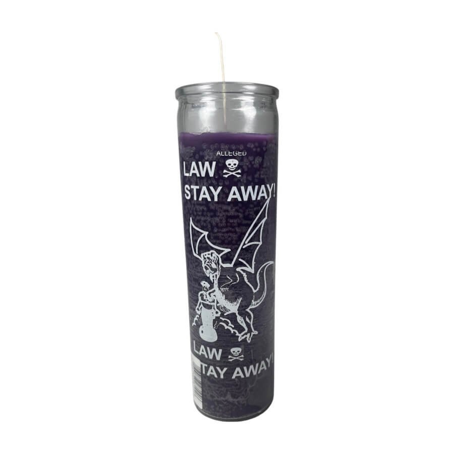 Law Stay Away 7 Day Blessed Candle Burning Service