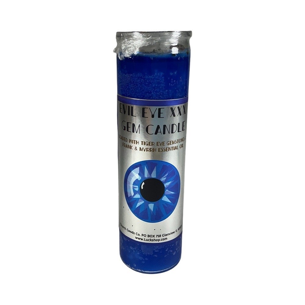 7 Day Evil Eye XXX "Gemstone" Candle (Tiger Eye)