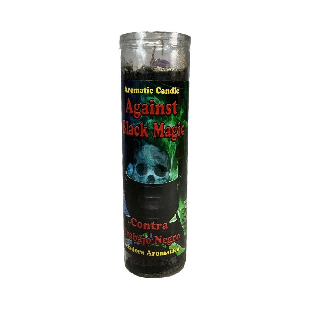 Against Black Magic Candle (Dressed & Scented)