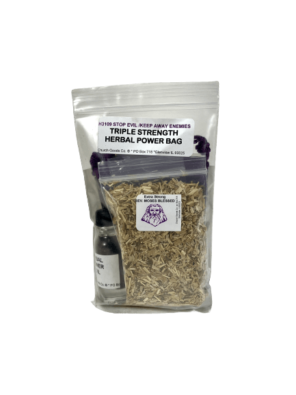Stop Evil/Keep Away Enemies Herbal Power Bag