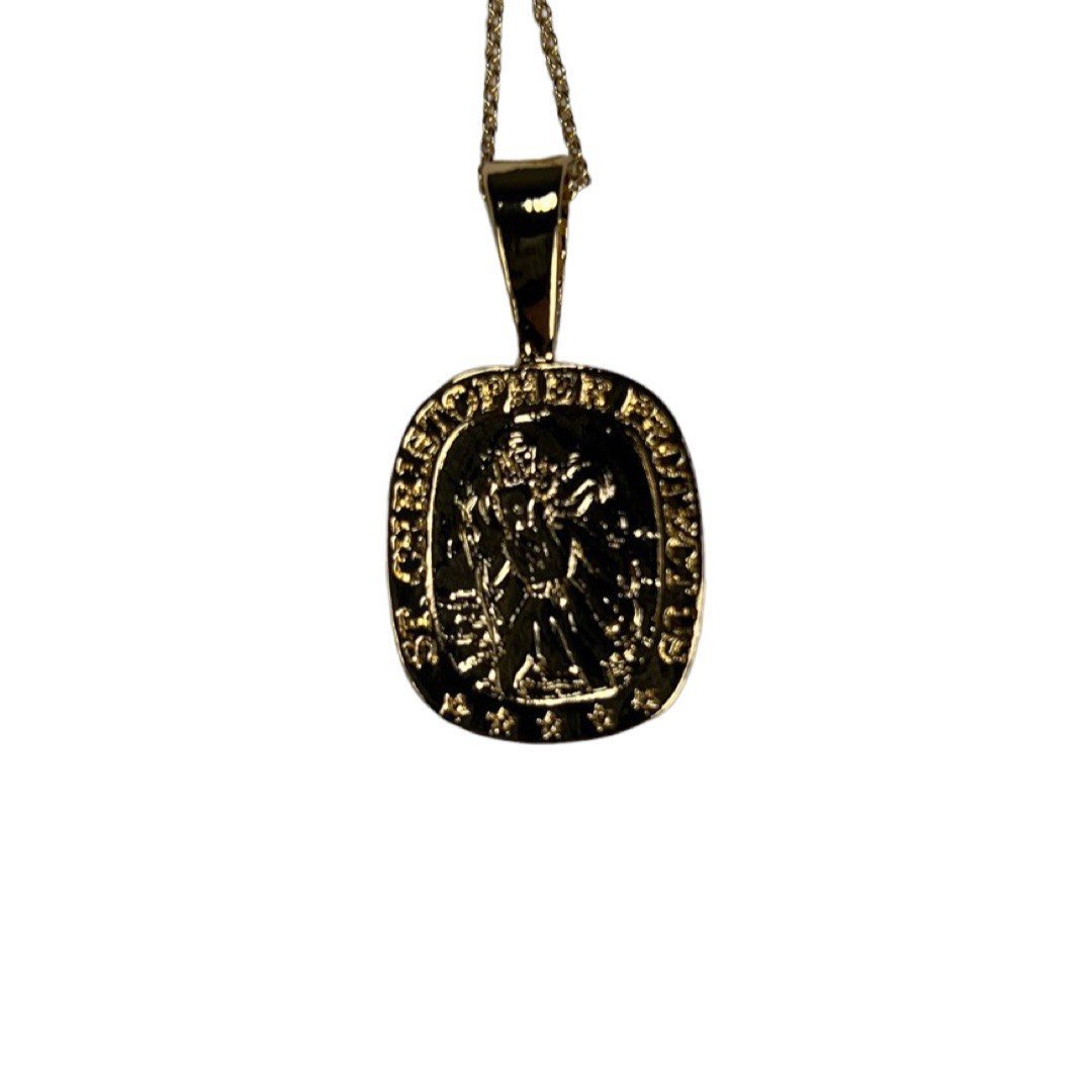 St. Christopher Medal Necklace