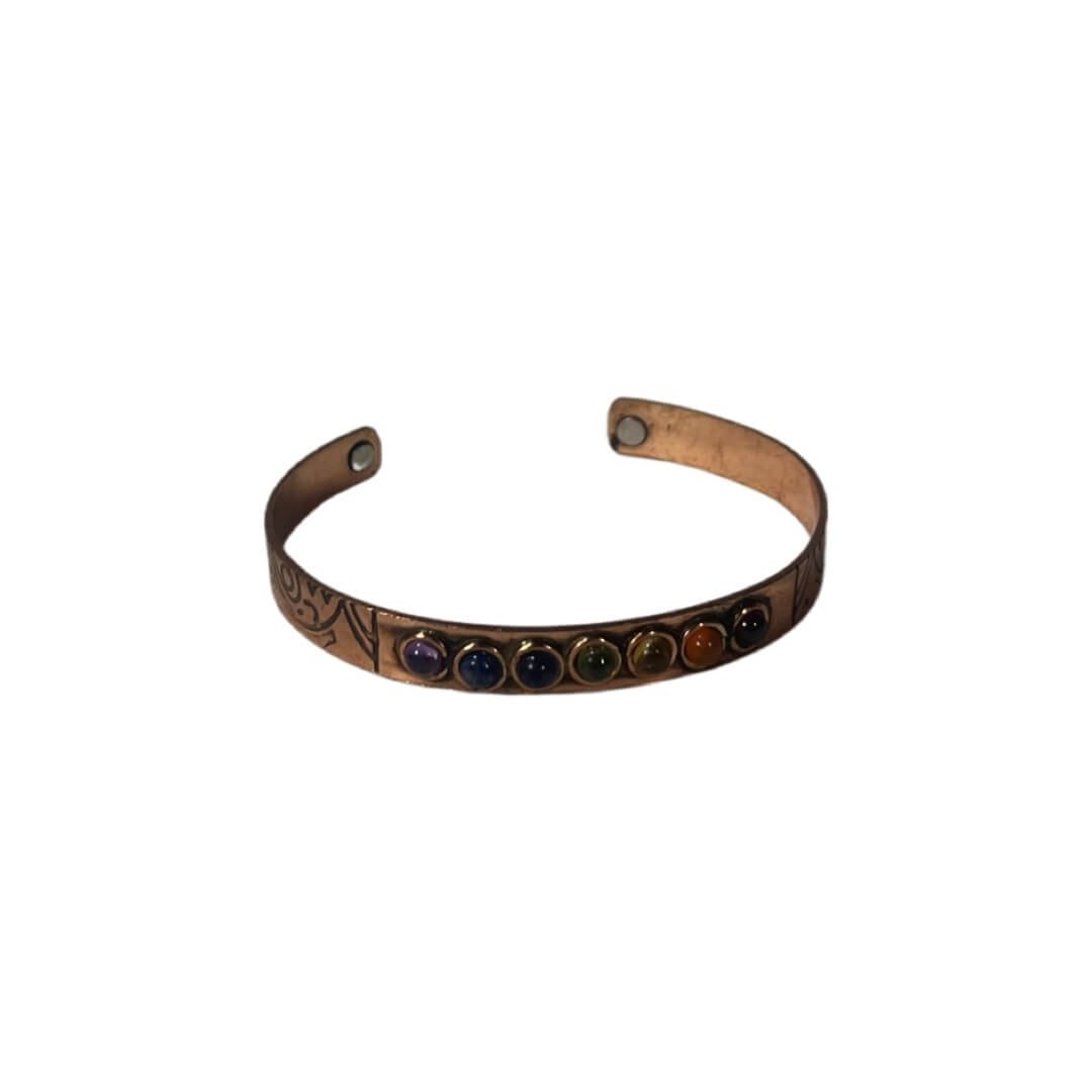 Genuine Copper (Cuff) Bracelet (Chakra)