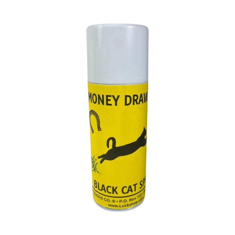 "Black Cat" Money Drawing Spray