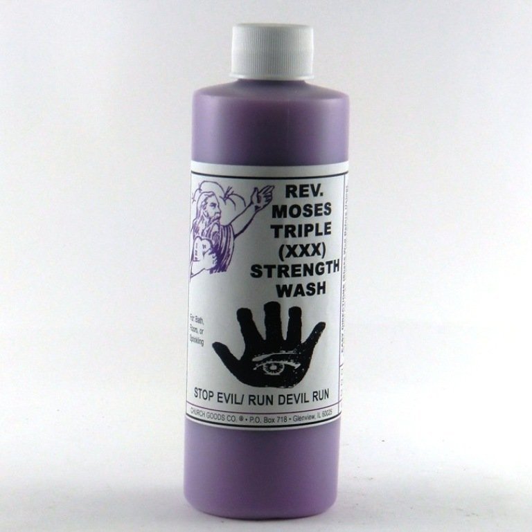 Stop Evil/Run Devil Rev. Moses Triple Strength Bath &amp; Floor Wash