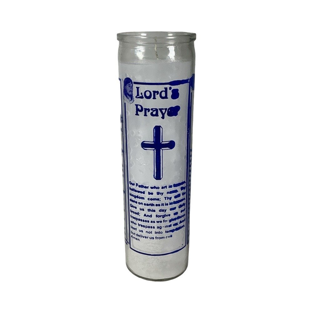 Lord's Prayer 7 Day Blessed Candle