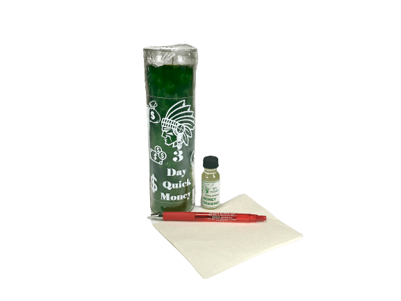 Rev. Moses XXX 3 Day Quick Money Candle Kit