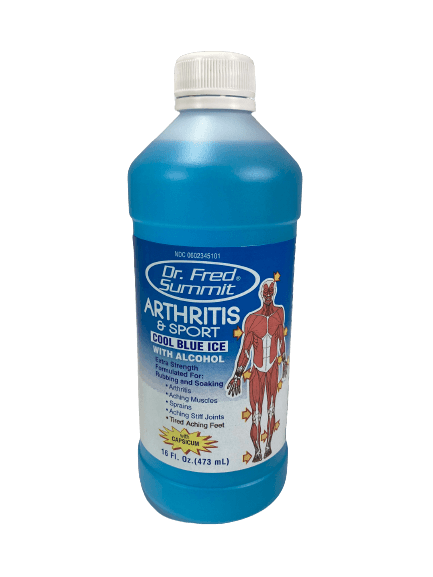 Dr. Fred Summit's Cool Blue Ice Arthritis Rubbing Alcohol