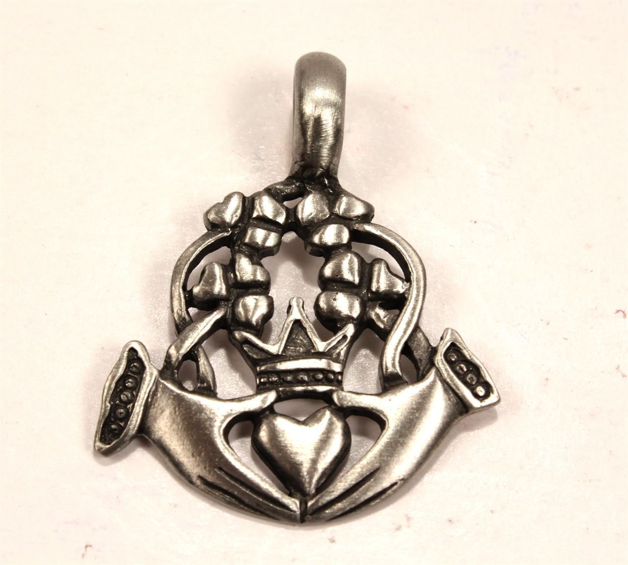 Heart in Hands Pendant Necklace