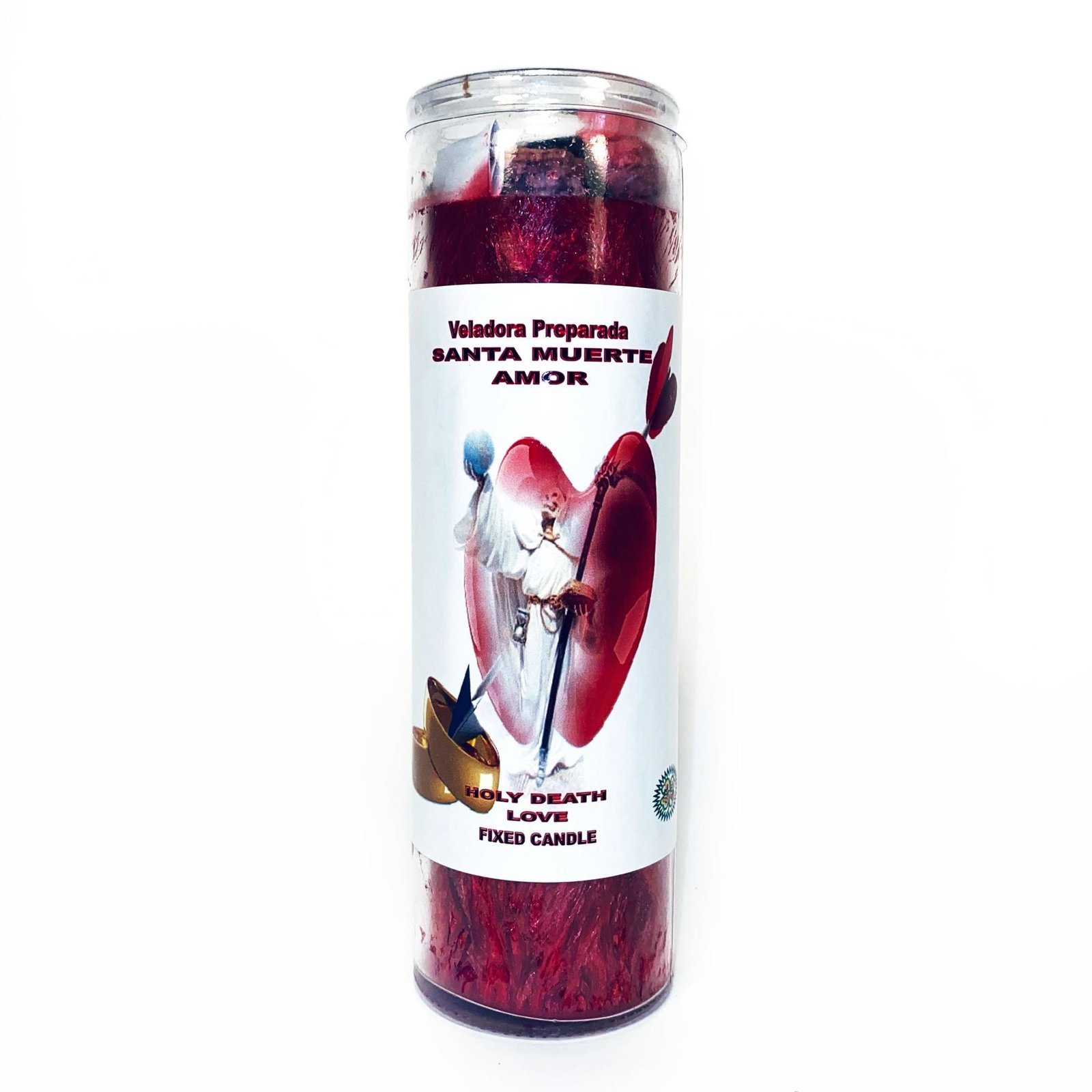 Santa Muerte Love Scented &amp; Fixed Candle