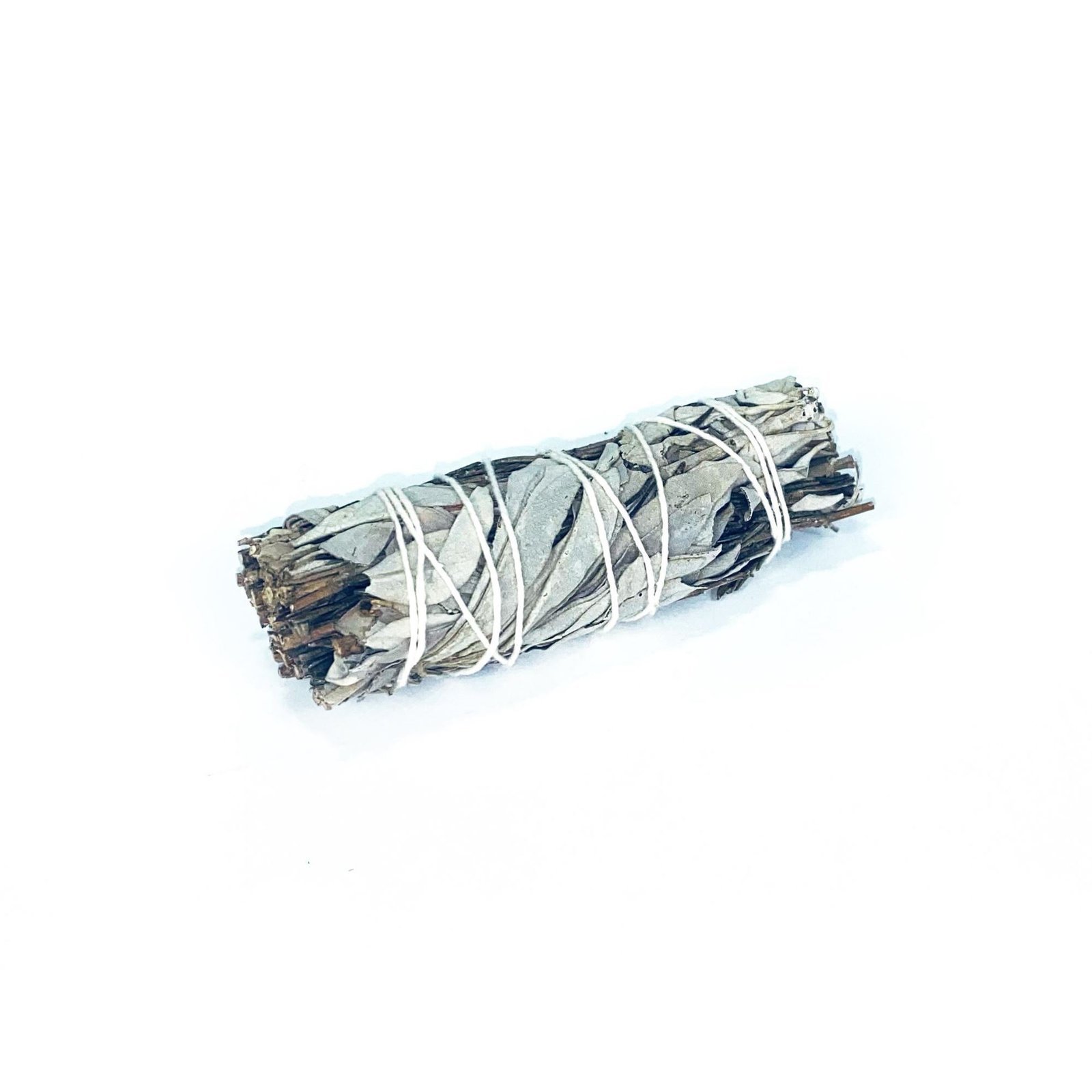 White Sage &amp; Rosemary Smudge Stick- 4 inch