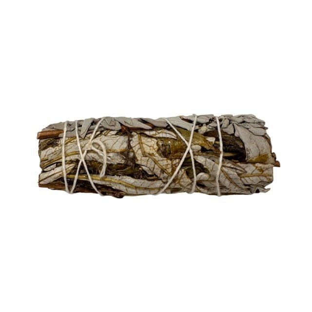 White Sage &amp; Yerba Santa Smudge Stick 4"