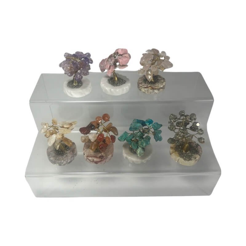 Mini Prosperity Gemstone Tree- All Purpose (Set of 7 Trees)