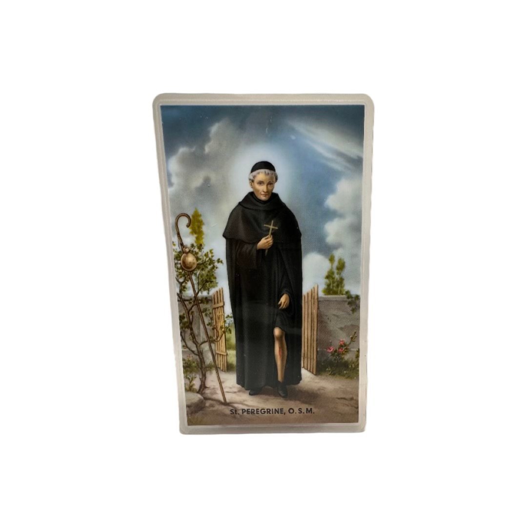 St. Peregrine Prayer Card
