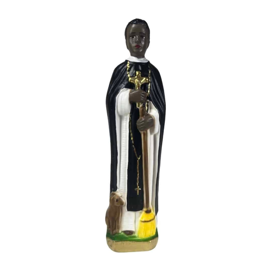 San Martin de Porres  8" Statue