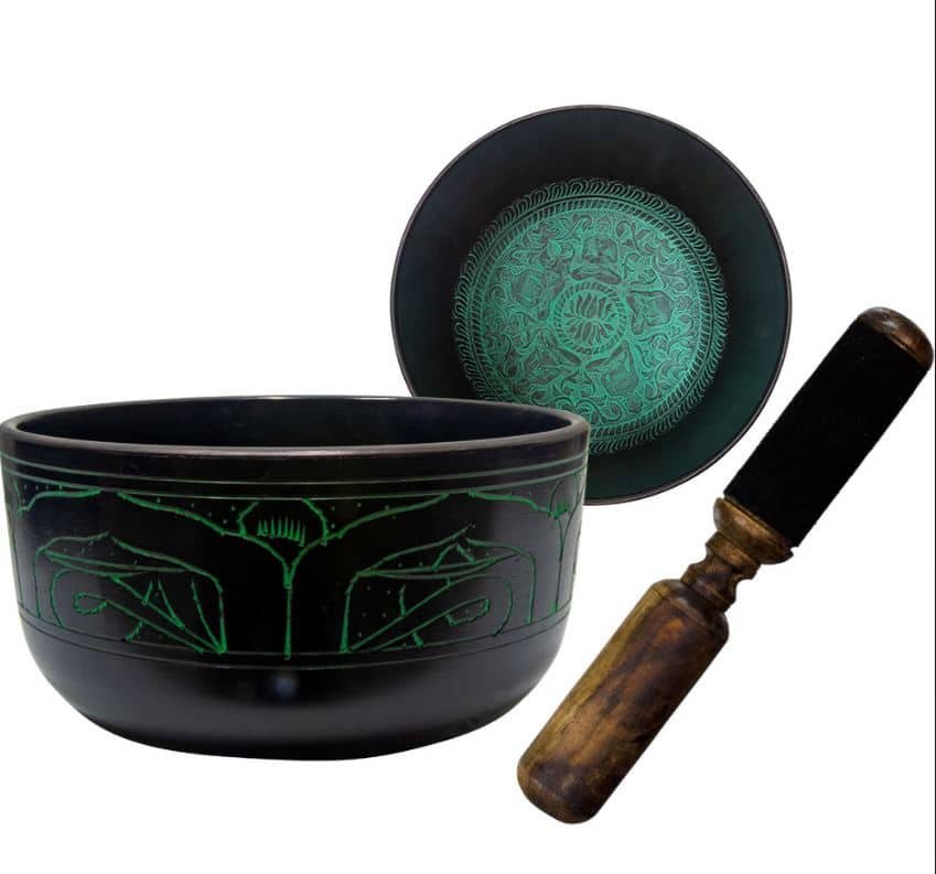 Singing Bowl- Small Buddha Design