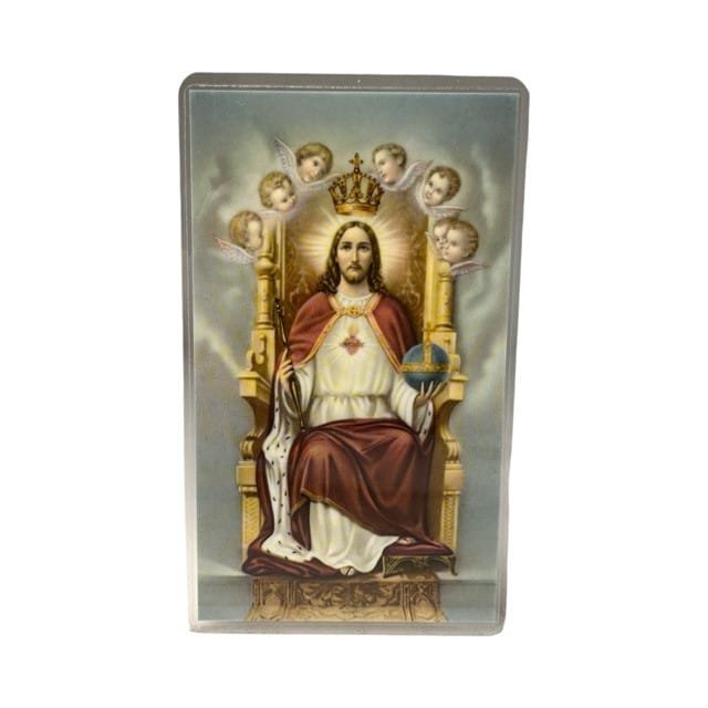 Jesus Christ the King Prayer Card