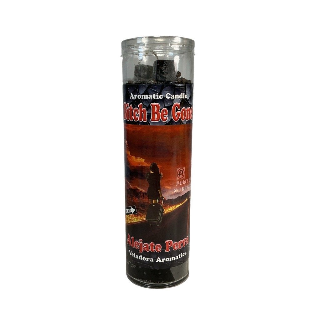 Bitch Be Gone Candle (Dressed & Scented)