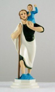 St Christopher 4" Statue
