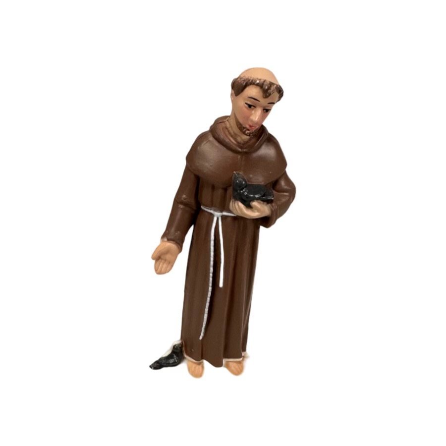 St. Fancis of Assisi 4" Statue