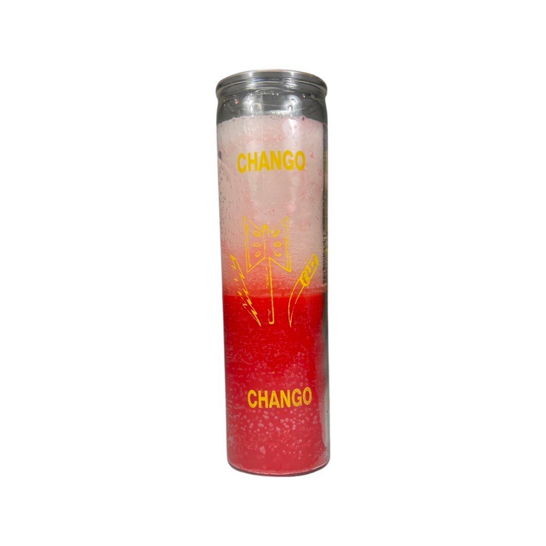 Chango Sango Orisha Candle