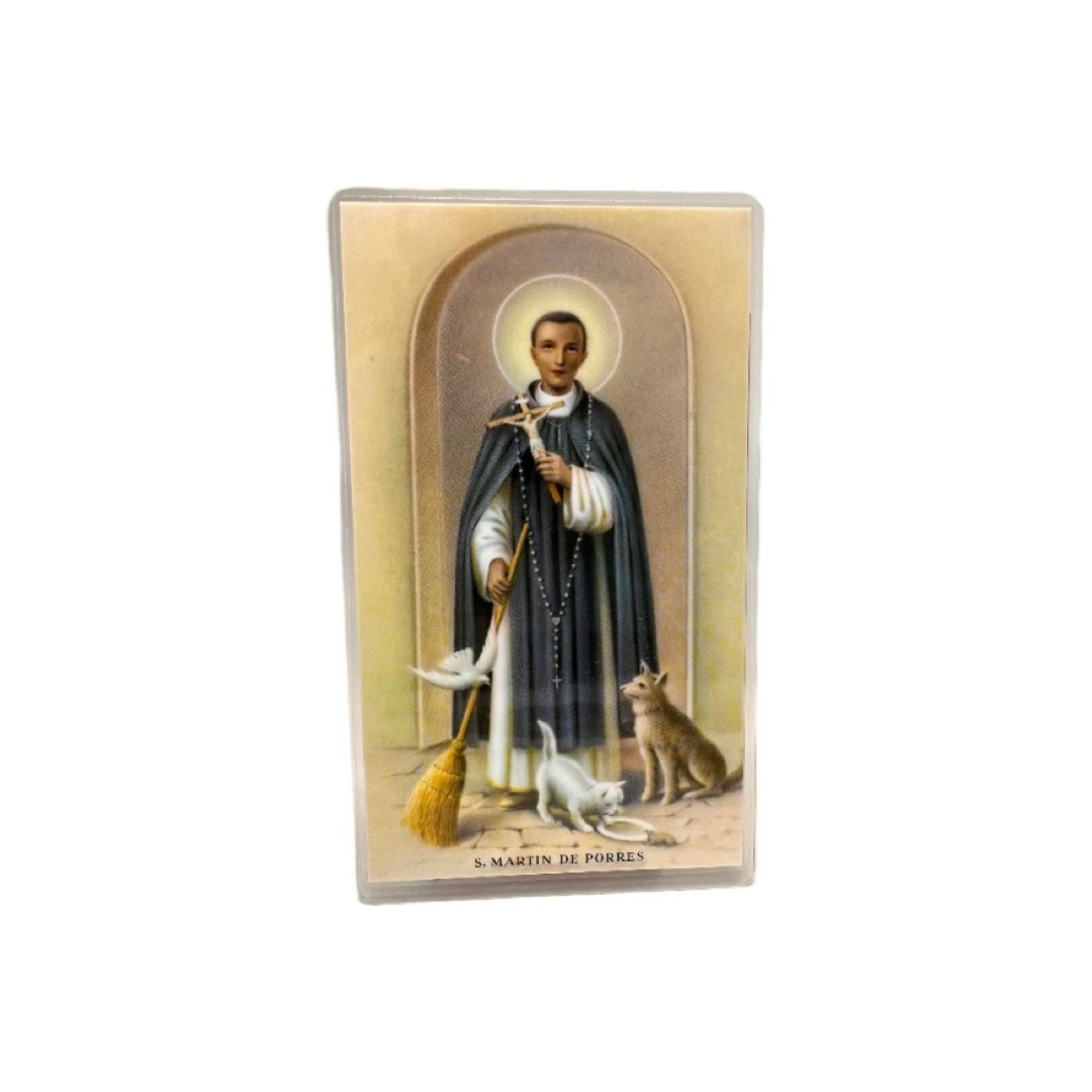 St. Martin de Porres Prayer Card